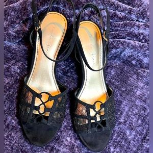 Amelia Grace Lace Heels